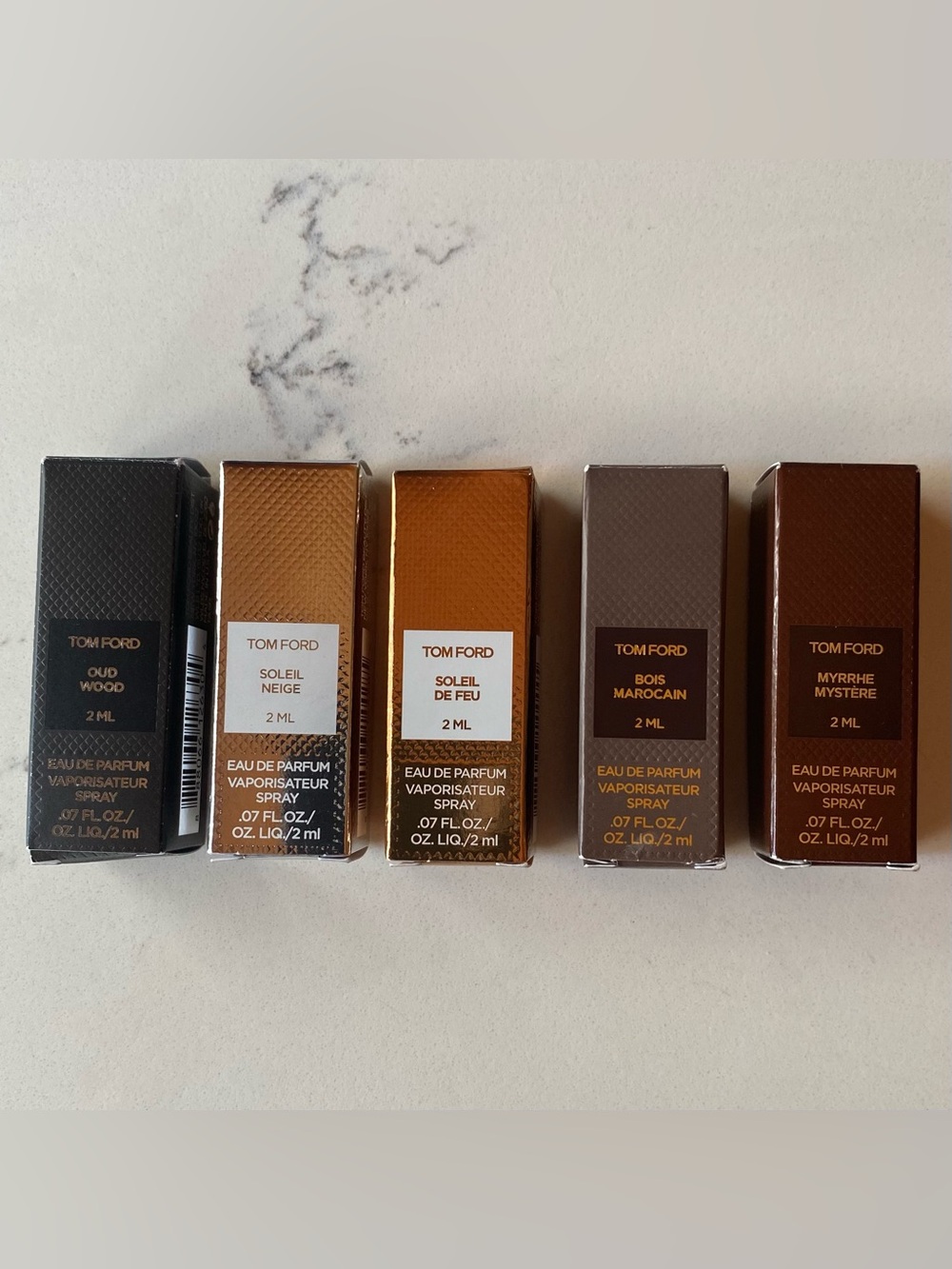 Tom Ford 2 ml x 5